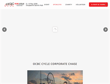 Tablet Screenshot of ocbccycle.com